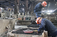 Формовщик машинной формовки в литейном производстве